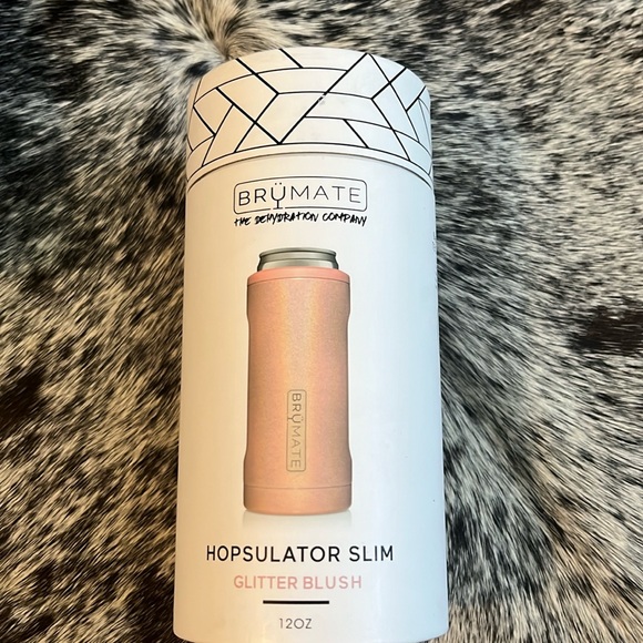 NIB Brumate Hopsulator Slim Glitter Blush - Picture 1 of 2